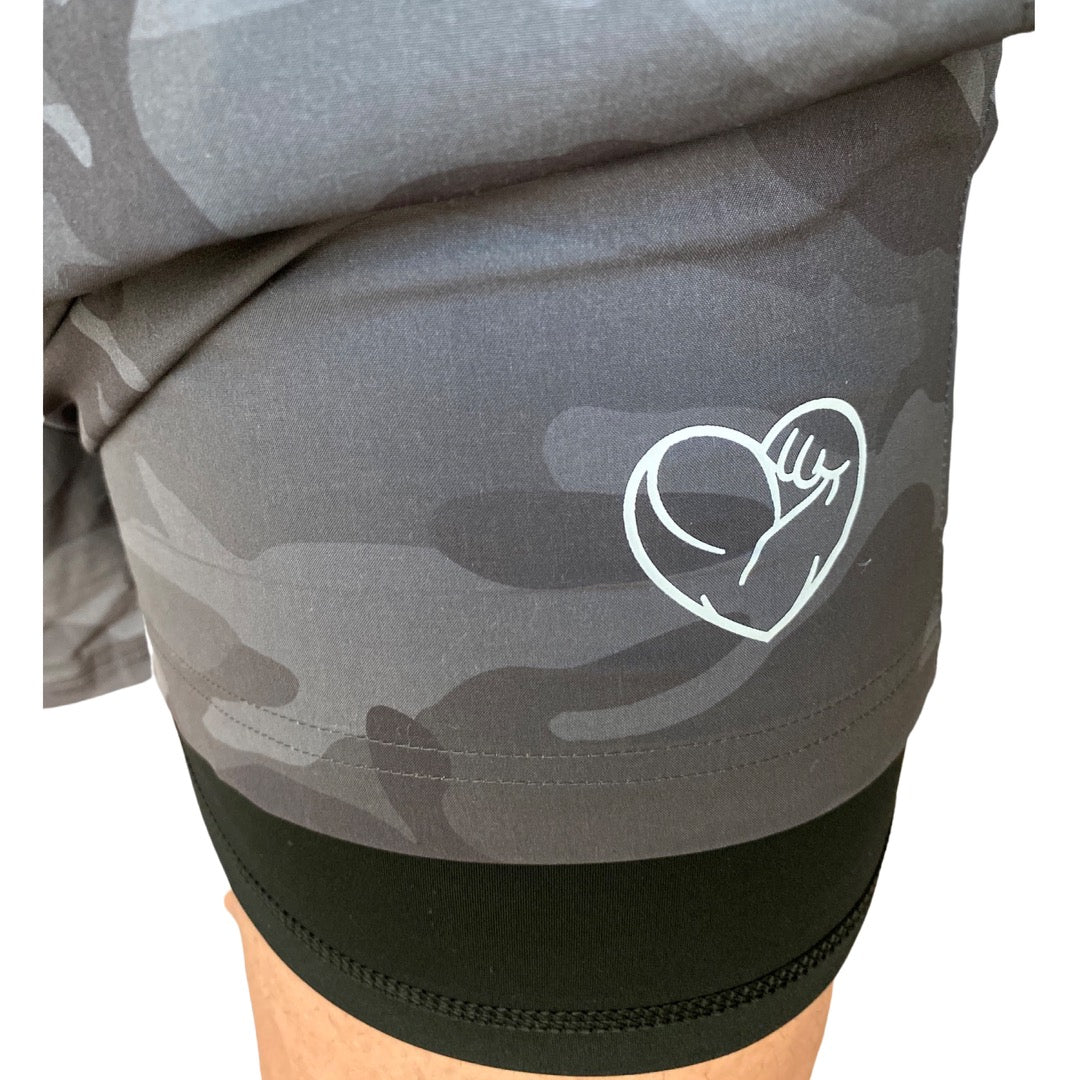 Nightfall Camo Activewear Trunks