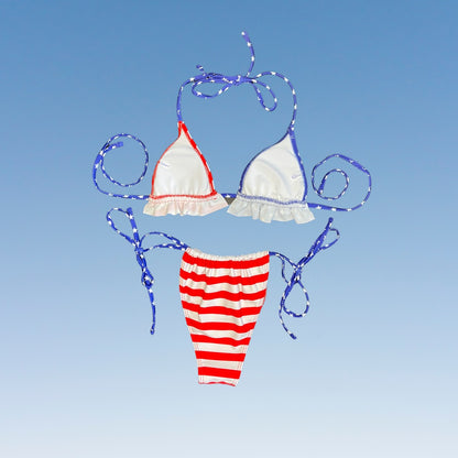 American Dream Side Tie Bikini